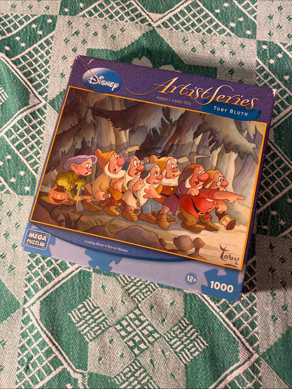 Unopened Disney Artist Series Seven Dwarfs Puzzle